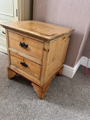 Antique pine chest - antique,