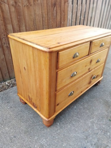 Pine chest drawers 4 - chest,