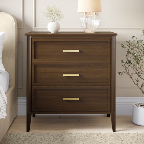 Walnut drawer chest of - walnut,