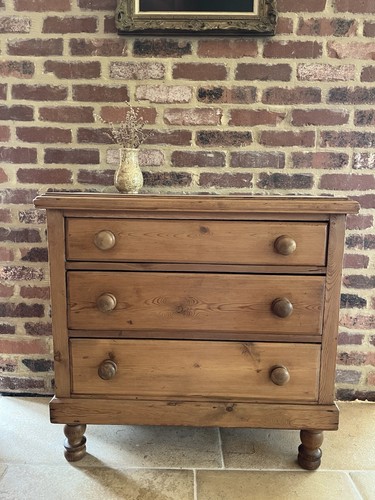 Antique pine chest - antique,