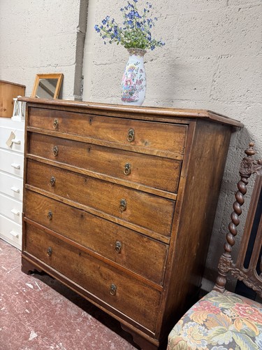 Mahogany chest drawers - mahogany,