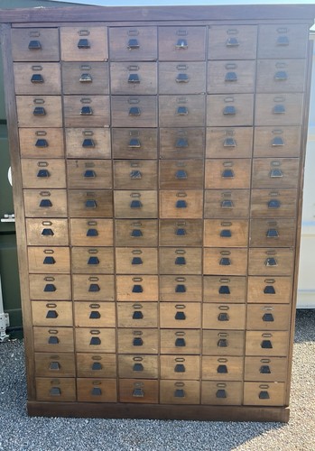 Antique bank drawers - antique, of