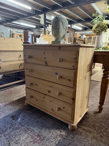 Stripped pine chest - stripped,