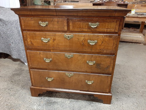 Lovely antique walnut chest - lovely,