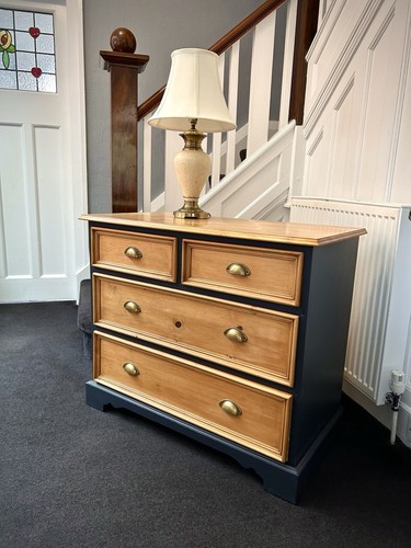 Painted beechwood pine antique - painted,