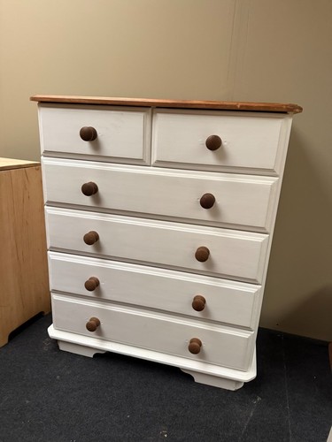 Pine chest drawers - pine,