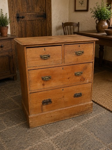 Antique pine drawer - drawer, of