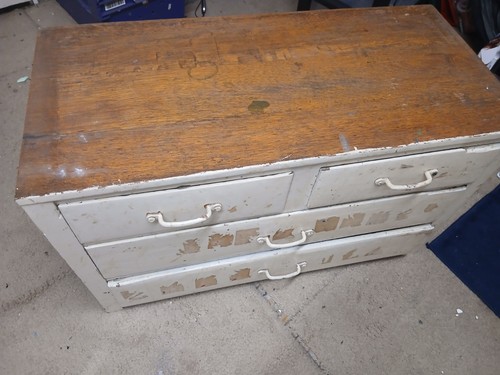 Mahogany pine chest - mahogany,