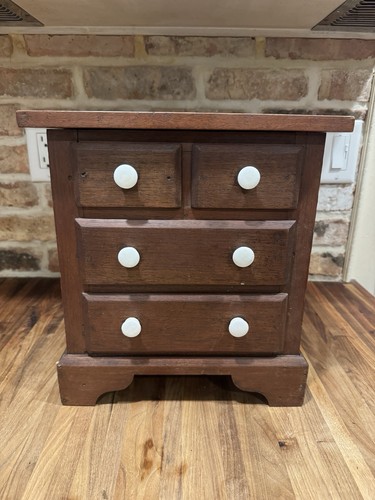 Antique miniature chest - miniature, of
