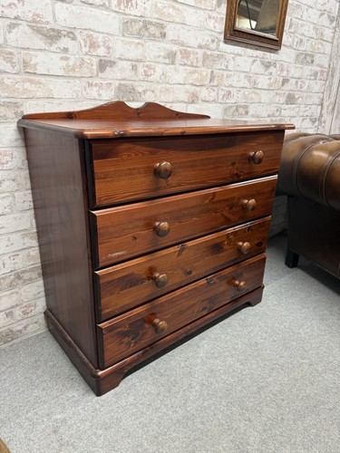 Pine chest drawers - pine, of